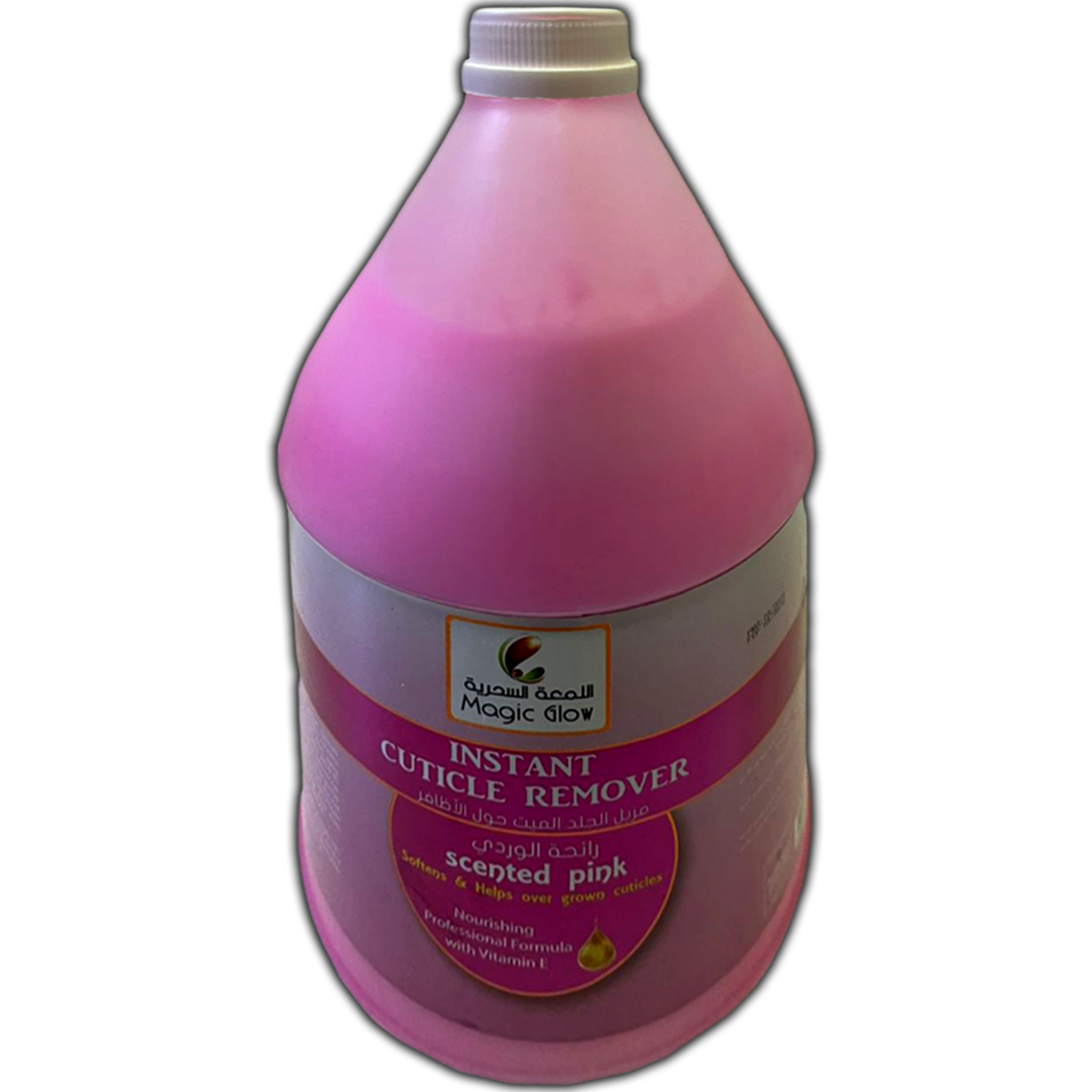 Magic glow Instant Cuticle Remover 3.78 Liter Scented pink