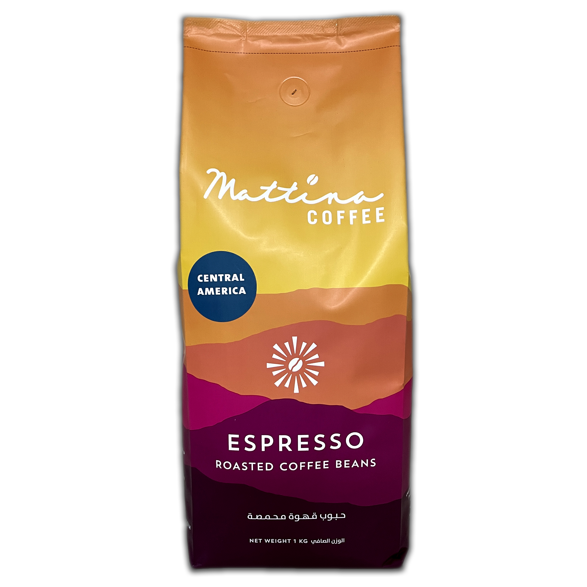 Mattina Coffee Espresso Roasted Coffee Beans Central America 1kg