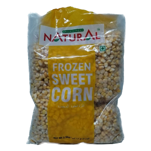 Natural Frozen Sweet Corn 2.5kg