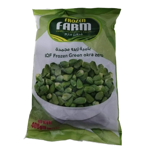 Farm Frozen Green Okra Zero 400g