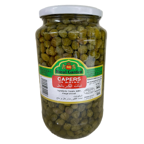 Royal Gardens Capers In Brine 960g